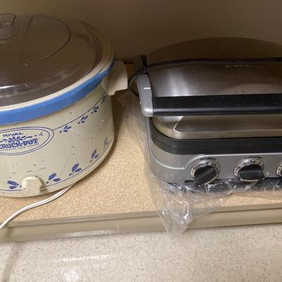 Crockpot and sandwich maker