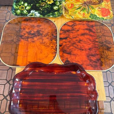 Vintage TV / Bar Trays