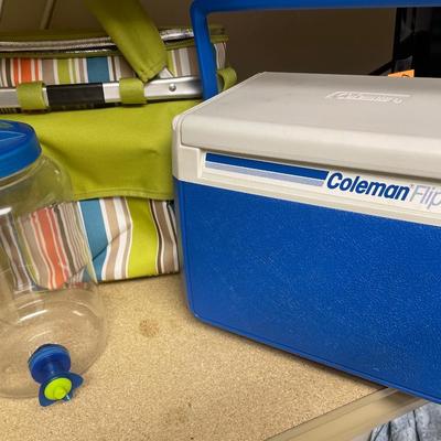 Coolers and beverage jug