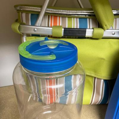 Coolers and beverage jug