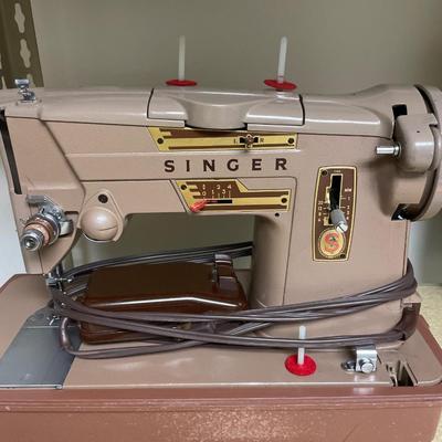Vintage singer sewing machine
