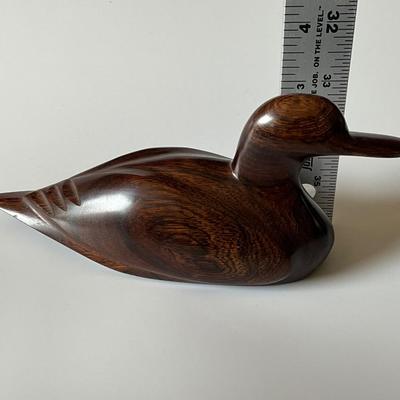 Hand Carved Wooden Duck Decoy