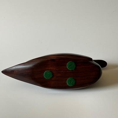 Hand Carved Wooden Duck Decoy