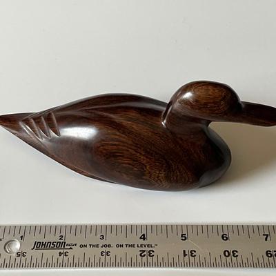 Hand Carved Wooden Duck Decoy