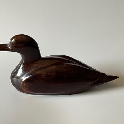 Hand Carved Wooden Duck Decoy