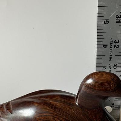 Hand Carved Wooden Duck Decoy