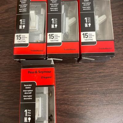 4 light switches