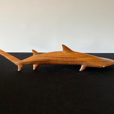 Hand Carved Shark -Betikama Carvings