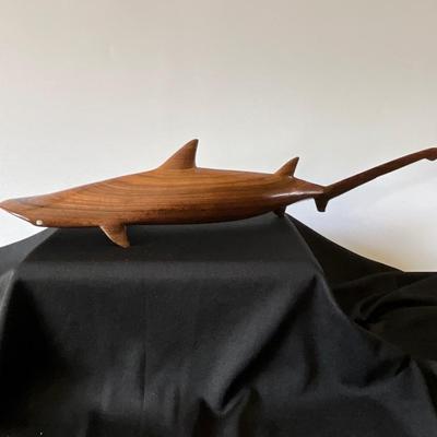 Hand Carved Shark -Betikama Carvings