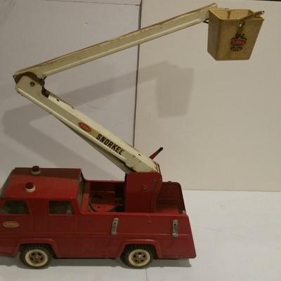 Tonka Steel Toy Snorkel Fire truck
