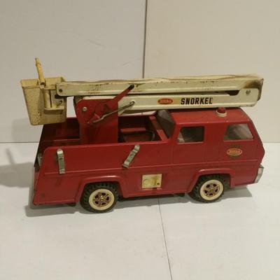 Tonka Steel Toy Snorkel Fire truck