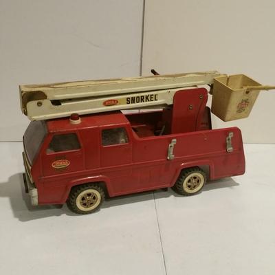 Tonka Steel Toy Snorkel Fire truck