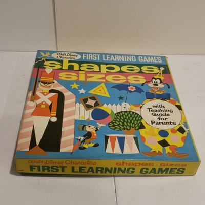Lot of Walt Disney Characters First Learning Games