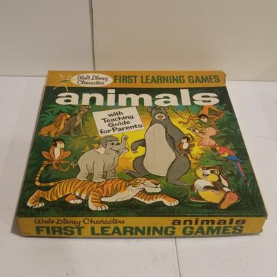 Lot of Walt Disney Characters First Learning Games