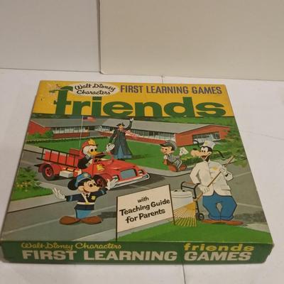Lot of Walt Disney Characters First Learning Games