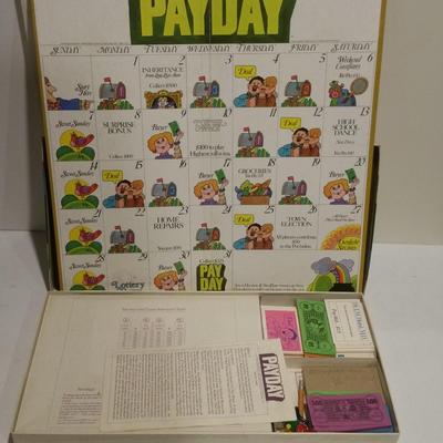 5 Vintage Board Games Risk Happy Days Pay Day Clue Stratego