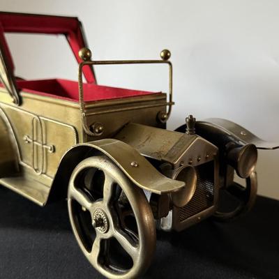 Vintage Solid Gold Cadillac Music Box