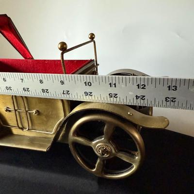 Vintage Solid Gold Cadillac Music Box