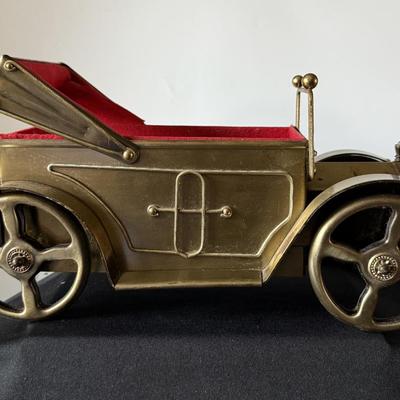 Vintage Solid Gold Cadillac Music Box