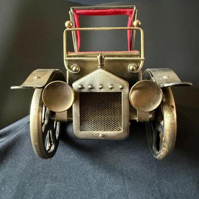 Vintage Solid Gold Cadillac Music Box