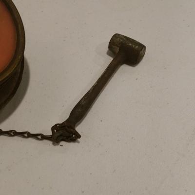 Antique Ostrander "In Case of Fire Break The Glass" Alarm