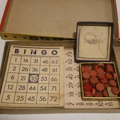 Bingo Games Cage & wood balls