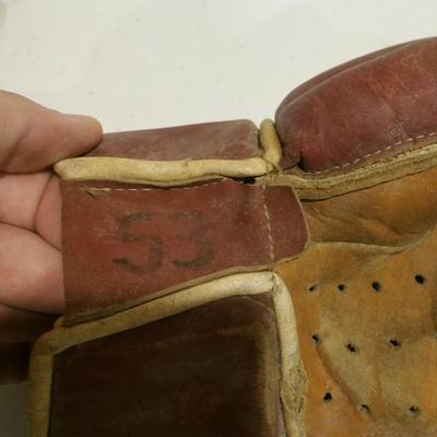 Vintage Ice Hockey Gloves