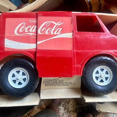 Sale Photo Thumbnail #128: Vintage Coca Cola Toy Van