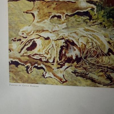 Trade on the by American Artist Gayle Porter Hoskins (1887-1962) 26”x33”