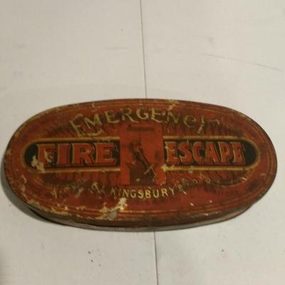 Vintage Emergency Fire Escape G.L. Kingsbury