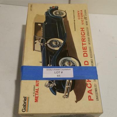2 Gabriel Car Model Metal Kit for parts may not be complete sets