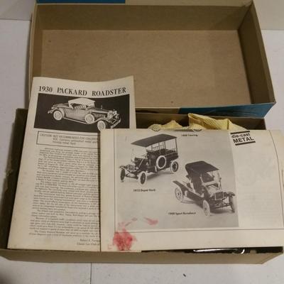 2 Gabriel Car Model Metal Kit for parts may not be complete sets