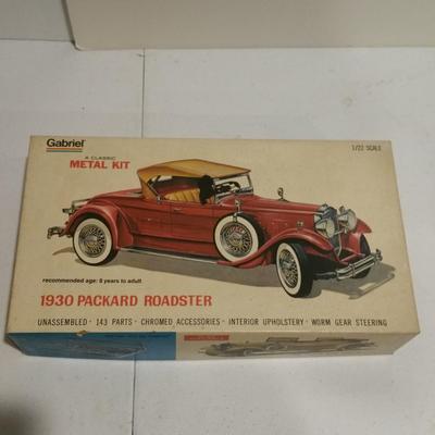 2 Gabriel Car Model Metal Kit for parts may not be complete sets