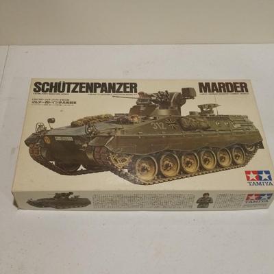 3 Tamiya Military Tank Models Marder, M113A1 Fire Support, Gepard