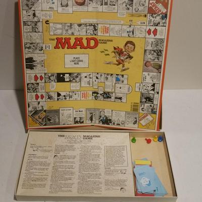 Lot of 5 Vintage Games Mad Magazine ,Twister, 10-Four Good Buddy , The Childrens Hour, The Inventors