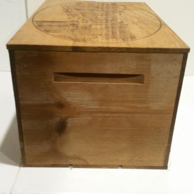 Coors Beer Winterfest Wooden Wood Box Crate