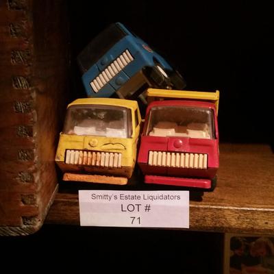 Lot of 3 Tonka Trucks