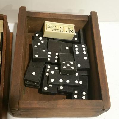 Lot of 7 sets Vintage Dominoes