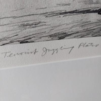Signed/Numbered Print of “Terrorist Juggling Plates” by Robert L. Levers, Jr. (E-BBL)