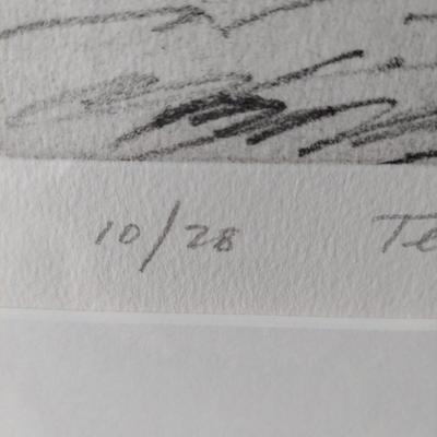 Signed/Numbered Print of “Terrorist Juggling Plates” by Robert L. Levers, Jr. (E-BBL)