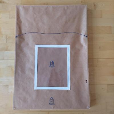 Signed/Numbered Print of “Terrorist Juggling Plates” by Robert L. Levers, Jr. (E-BBL)