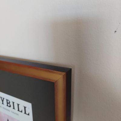 Framed Hamilton Playbill & Tickets (E-BBL)