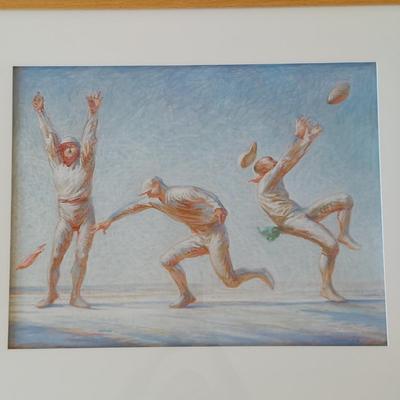 American Football Art Print (E-BBL)