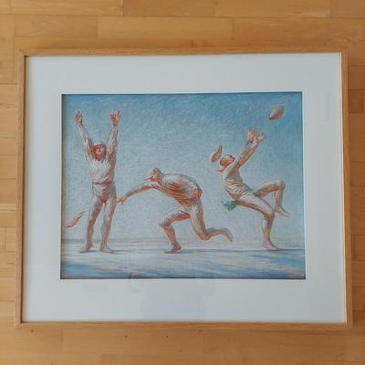 American Football Art Print (E-BBL)