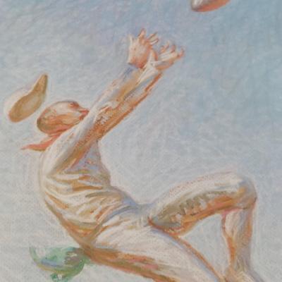 American Football Art Print (E-BBL)