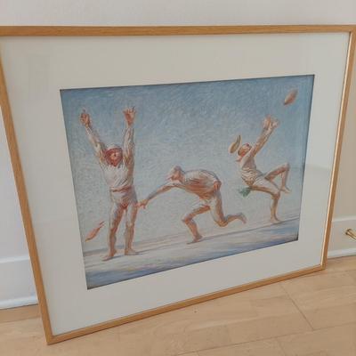 American Football Art Print (E-BBL)