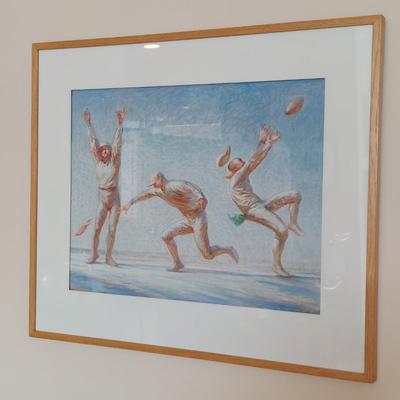 American Football Art Print (E-BBL)