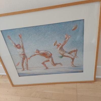 American Football Art Print (E-BBL)