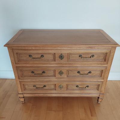 French Style 3 Drawer Dresser (E-BBL)