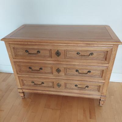 French Style 3 Drawer Dresser (E-BBL)